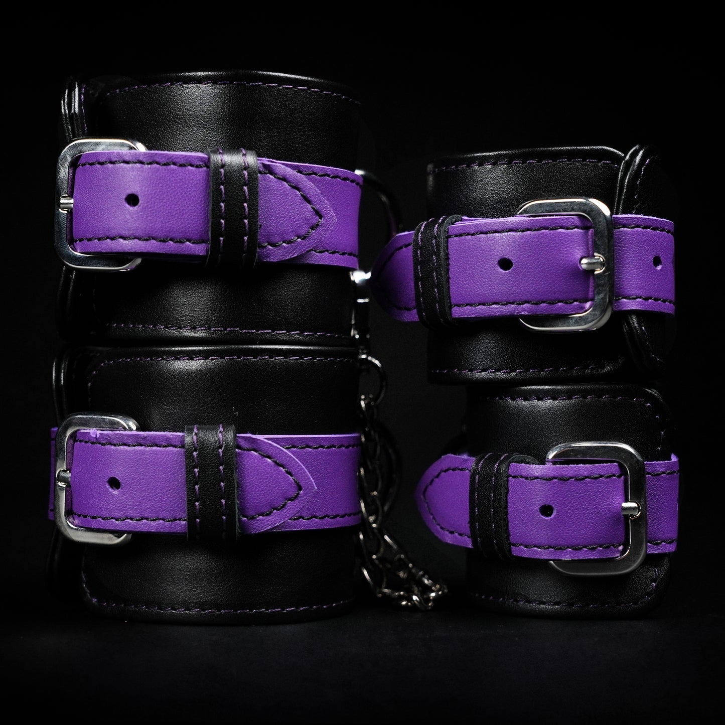 TORROSS™ Obsidian Cuffs & Anklets Set