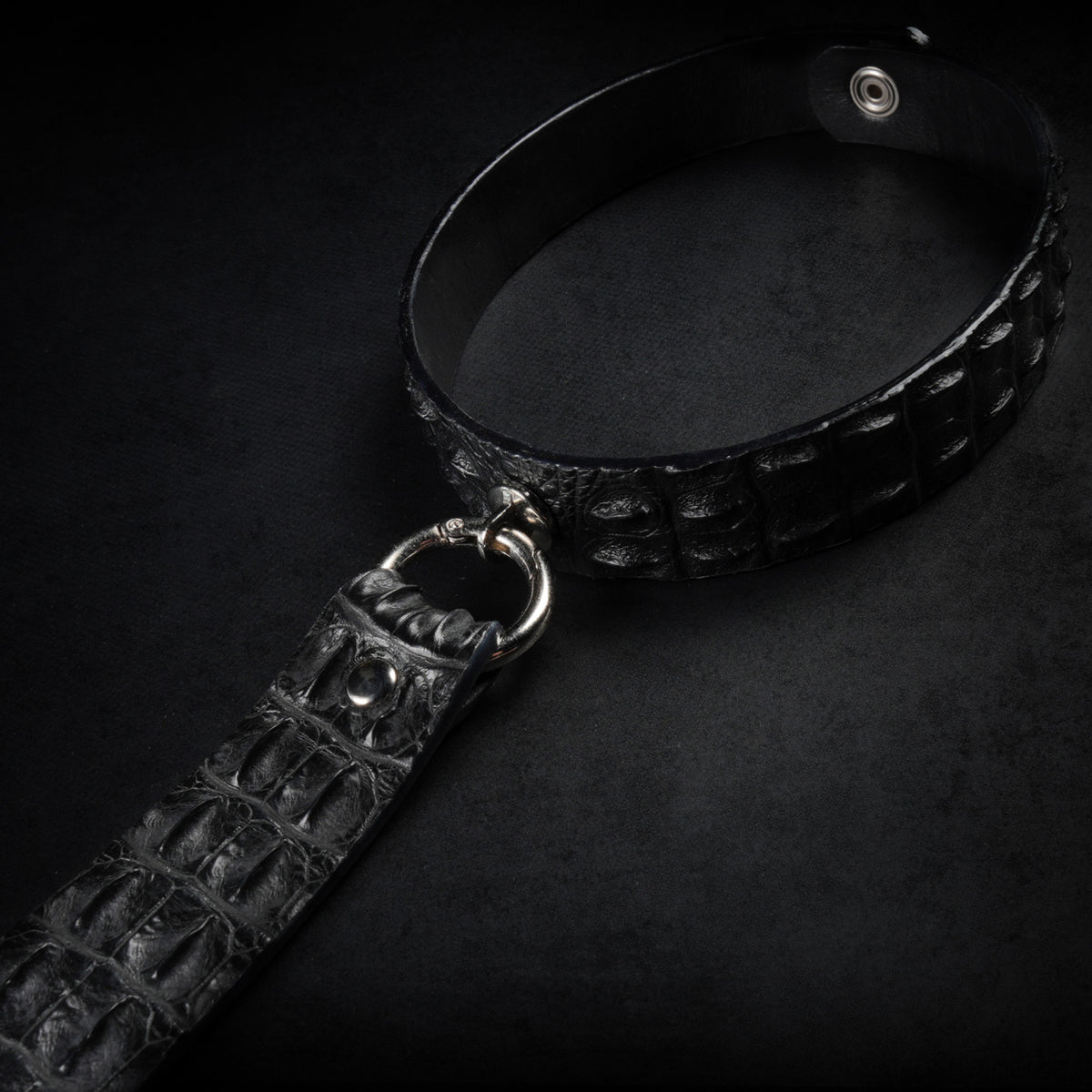 TORROSS™ Obsidian Croco Tie