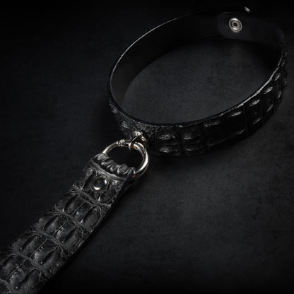 TORROSS™ Obsidian Croco Tie