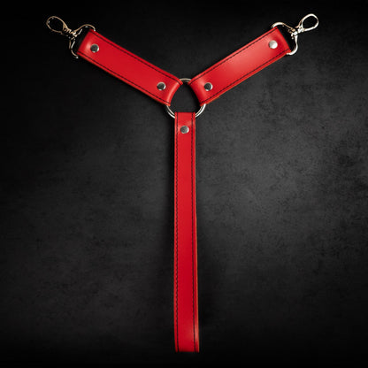 صليب عبودية من حجر الأوبسيديان من TORROSS™ على شكل حرف "Y