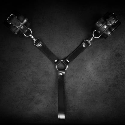 صليب عبودية من حجر الأوبسيديان من TORROSS™ على شكل حرف "Y