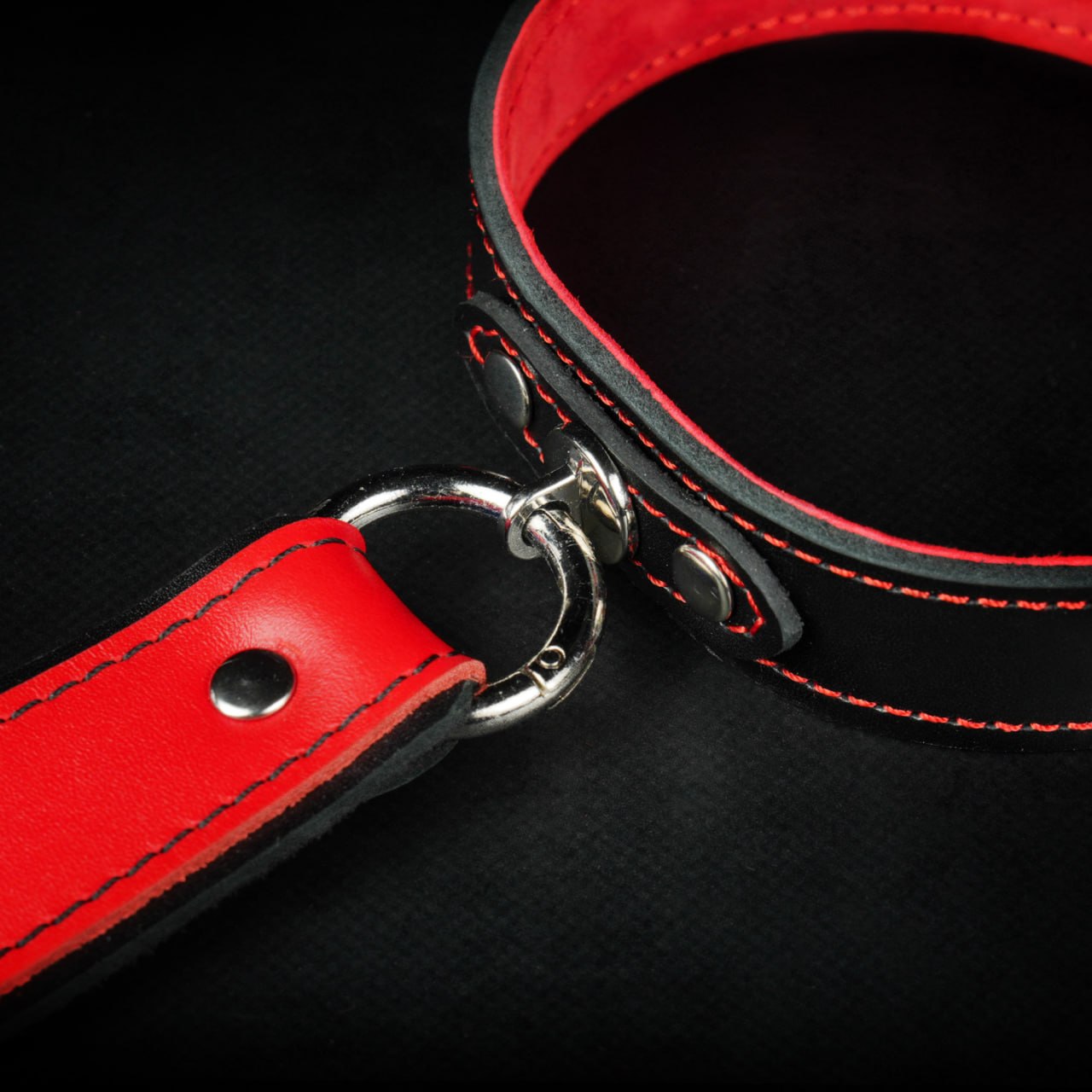TORROSS™ Obsidian Leather Tie