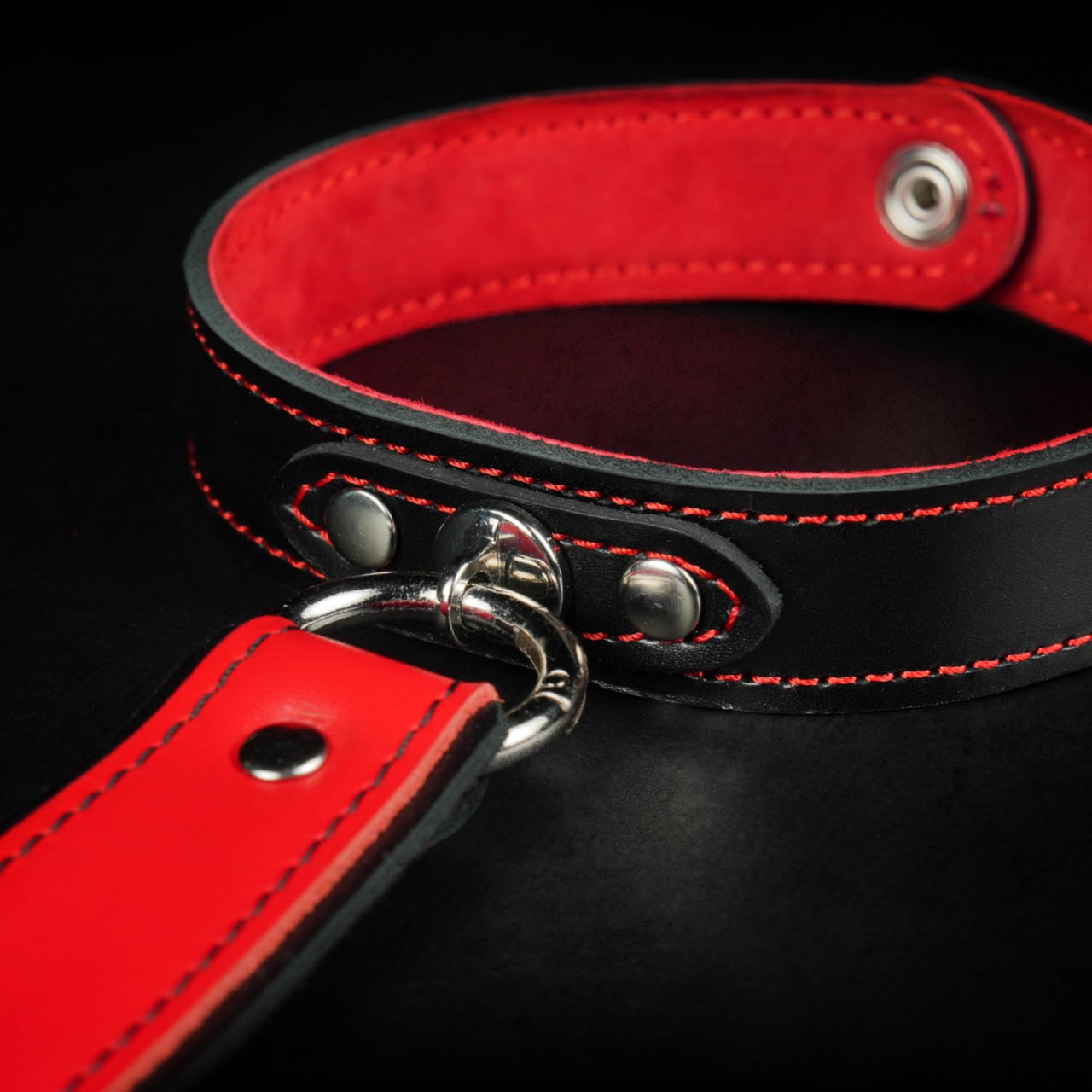 TORROSS™ Obsidian Leather Tie