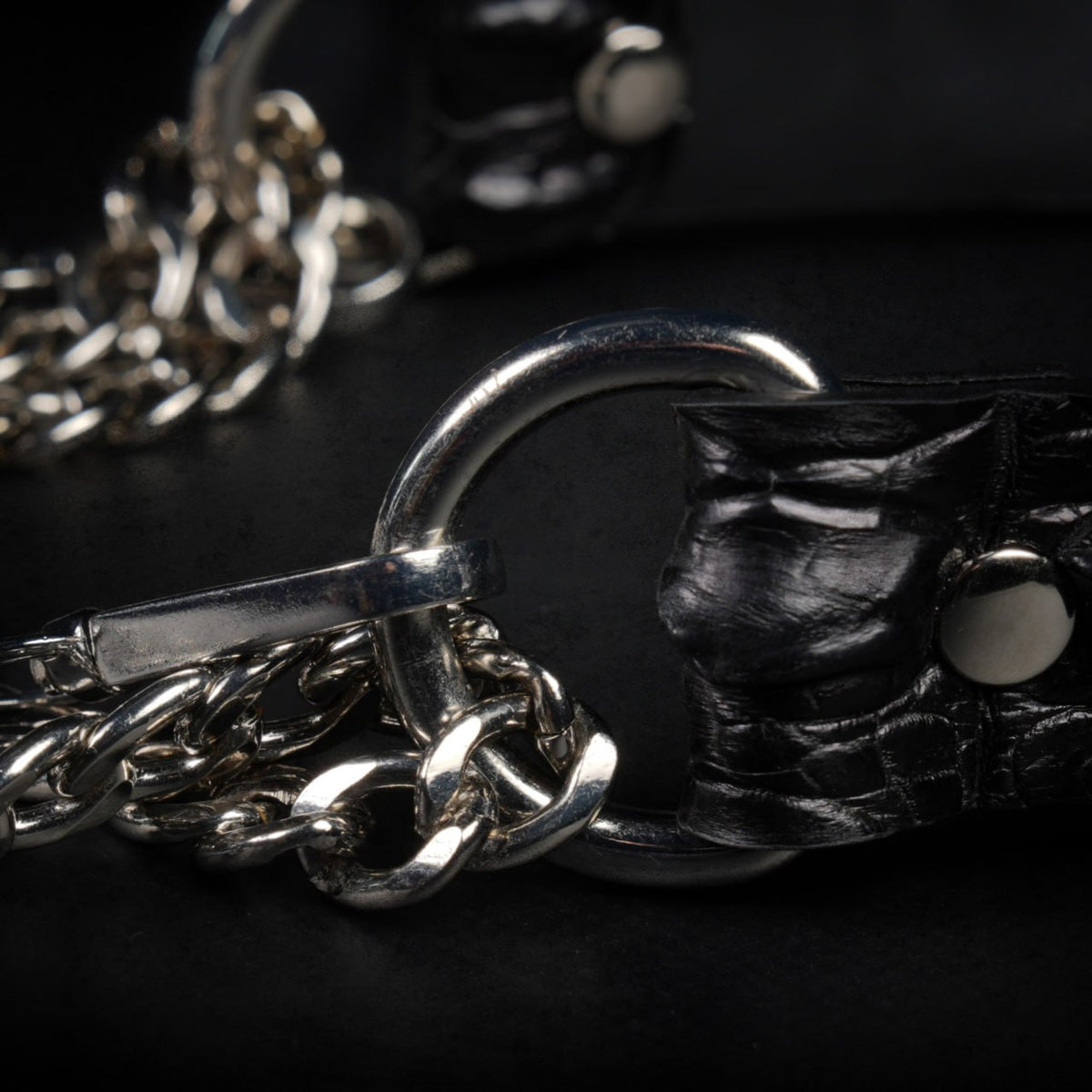 TORROSS™ Obsidian-Kettenhalsband