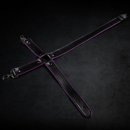 Ensemble ceinture et harnais de jambe en obsidienne TORROSS™