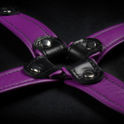 Ensemble ceinture et harnais de jambe en obsidienne TORROSS™