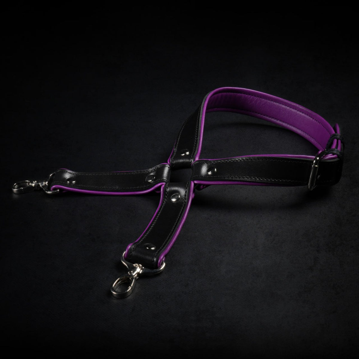 Ensemble ceinture et harnais de jambe en obsidienne TORROSS™