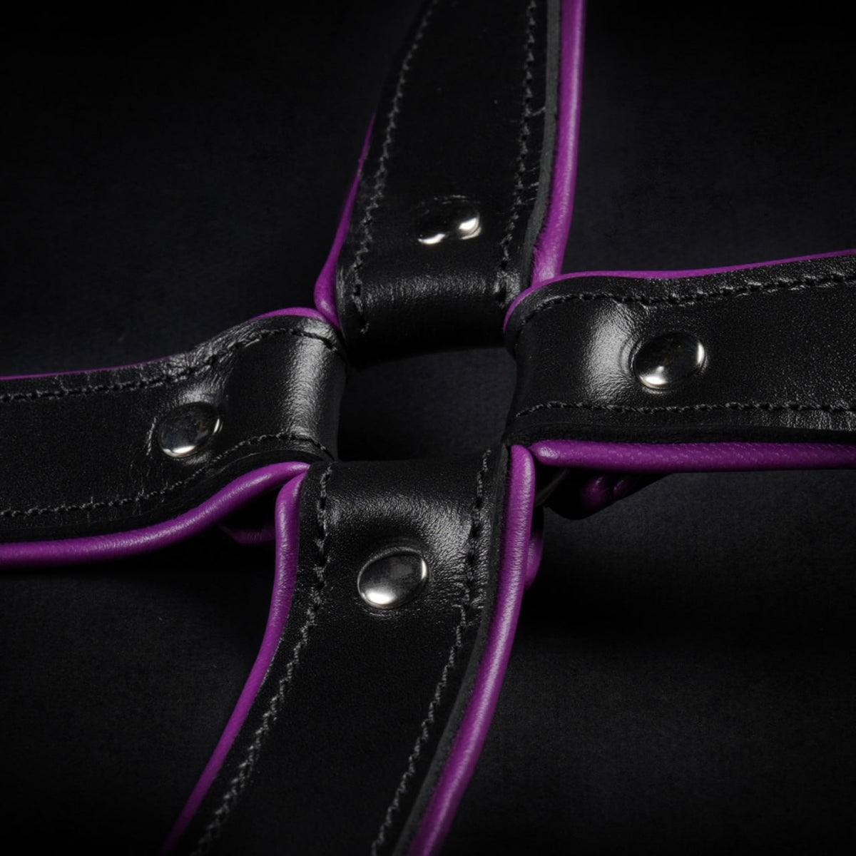 Ensemble ceinture et harnais de jambe en obsidienne TORROSS™