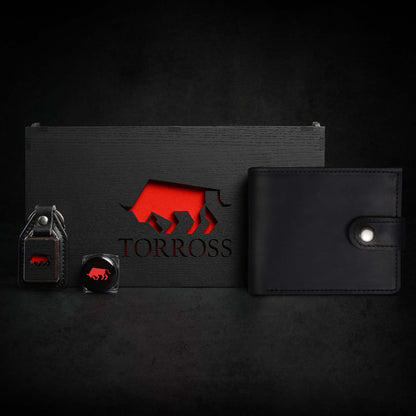 Portafoglio piccolo con chiusura a scatto TORROSS™