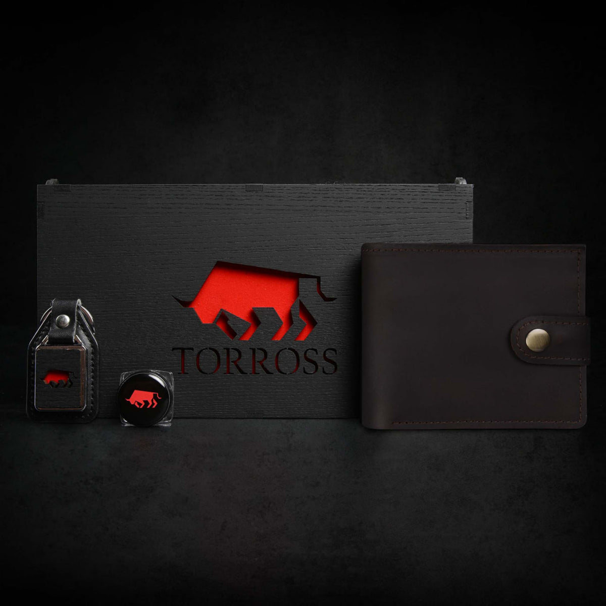 Portafoglio piccolo con chiusura a scatto TORROSS™